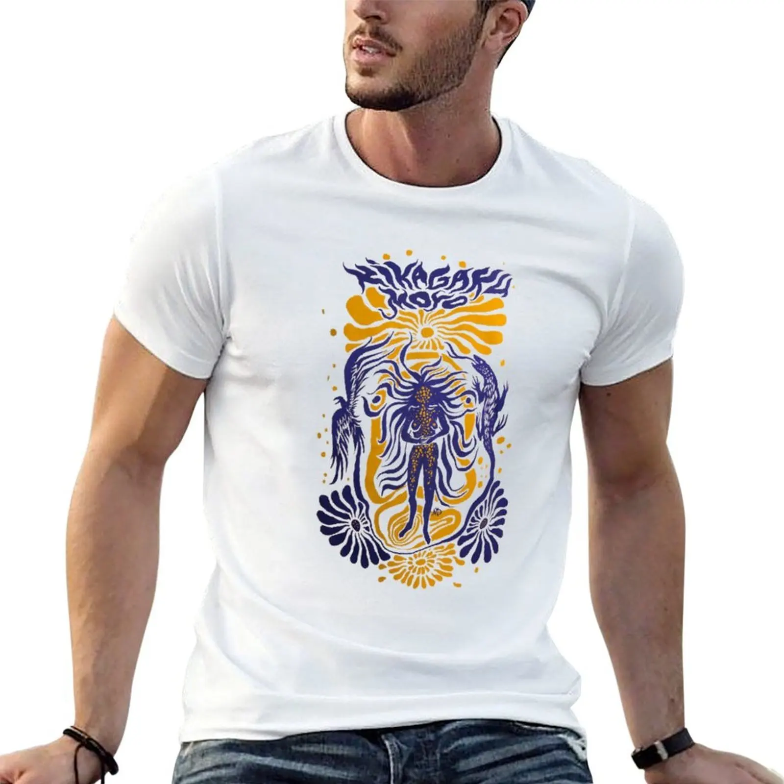 

KIKAGAKU MOYO MATEEN WHITE 2022 LIMITED EDITION T-Shirt t shirts for man graphic tees t shirt for man T-Shirt