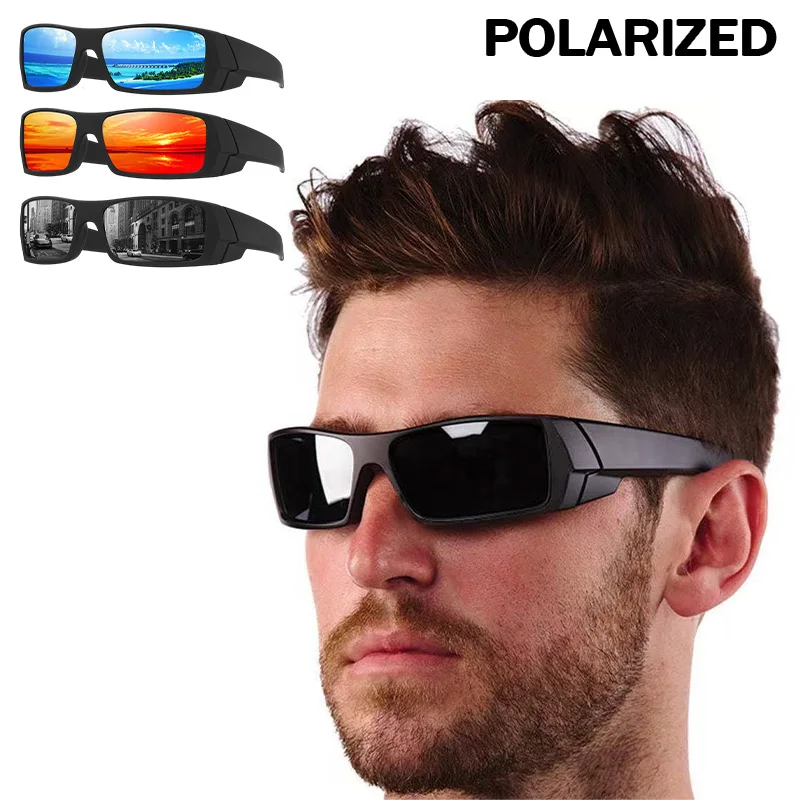 Sport Polarisierte Schutzbrille Outdoor Radfahren UV-beständig Angeln Sonnenbrille Glatte und natürliche Augen Beine