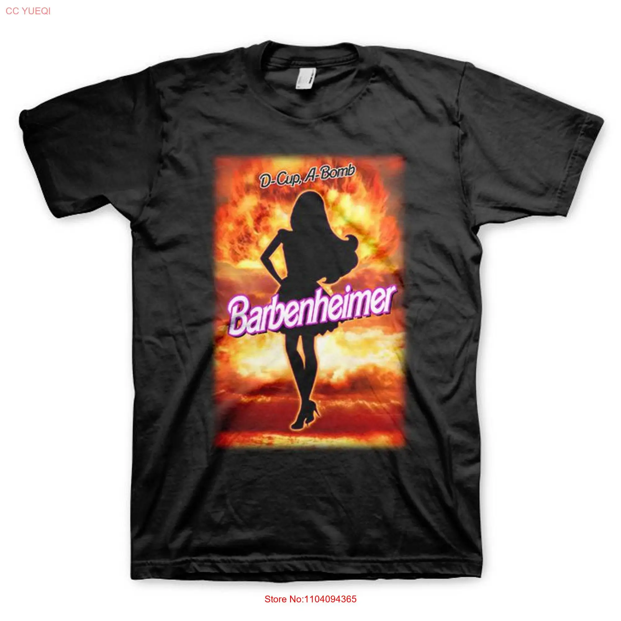 Barbenheimer Poster Advance T Shirt long or short sleeves