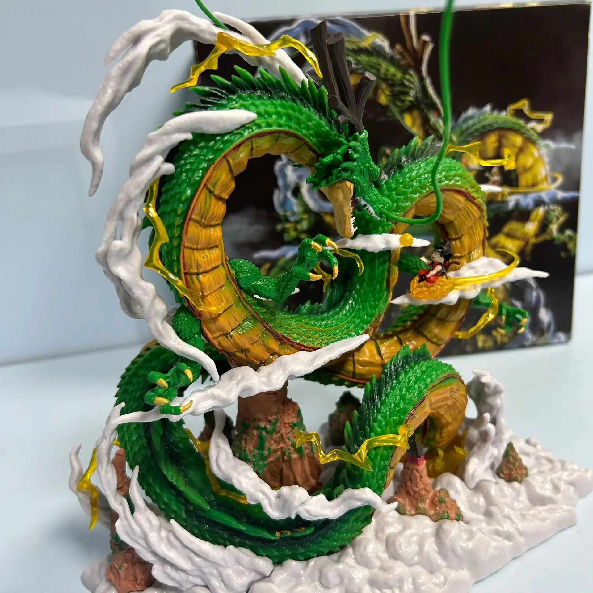 

Новинка, драконий жемчуг Z Shenron And Son Goku, аниме фигурка Dbz, искусственное украшение, детские подарки