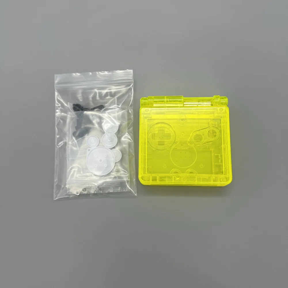 Wysokiej jakości zestaw obudowy Gameboy Advance SP GBASP z 3-calowym ekranem IPS i 2,9-calowym wyświetlaczem LCD w oryginalnym rozmiarze, kompatybilny z GBA — zdjęcie produktu 4