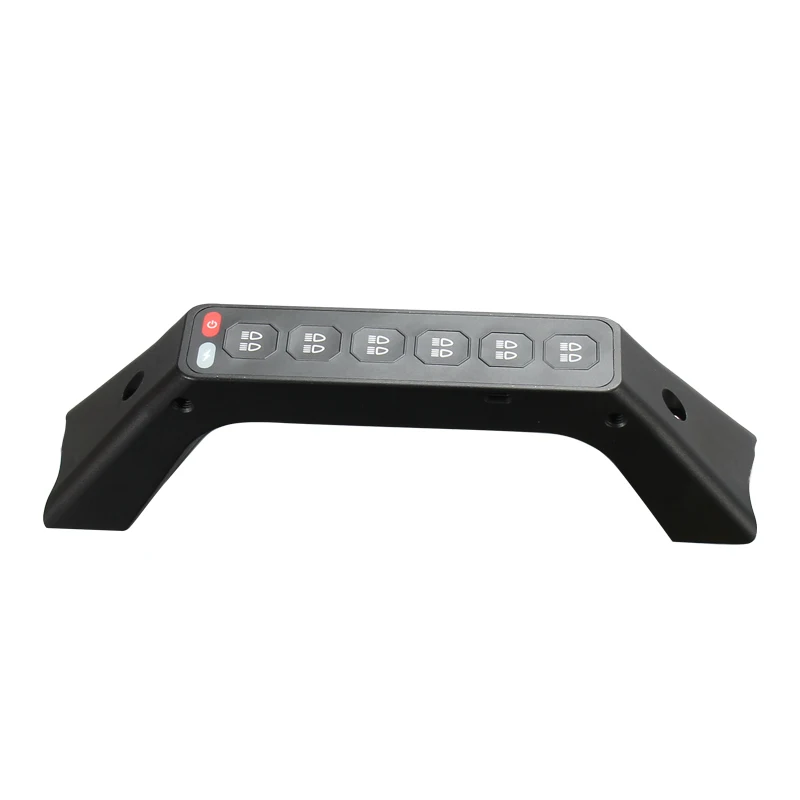 For Ford F150 F-150 2021-2026 Car A-pillar Handle Switch 6 Gang Integrated Led Spotlight Wireless Remote Control Switch Panel