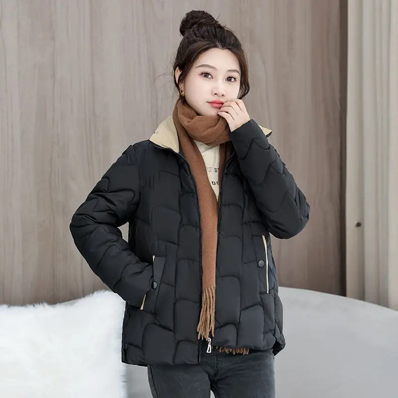 Winter Women's Cold Coat Parkas Super Hot Coats Warm Cotton Coat Quilted Cotton Padded Jacket Womens Winter Clothing Chic New