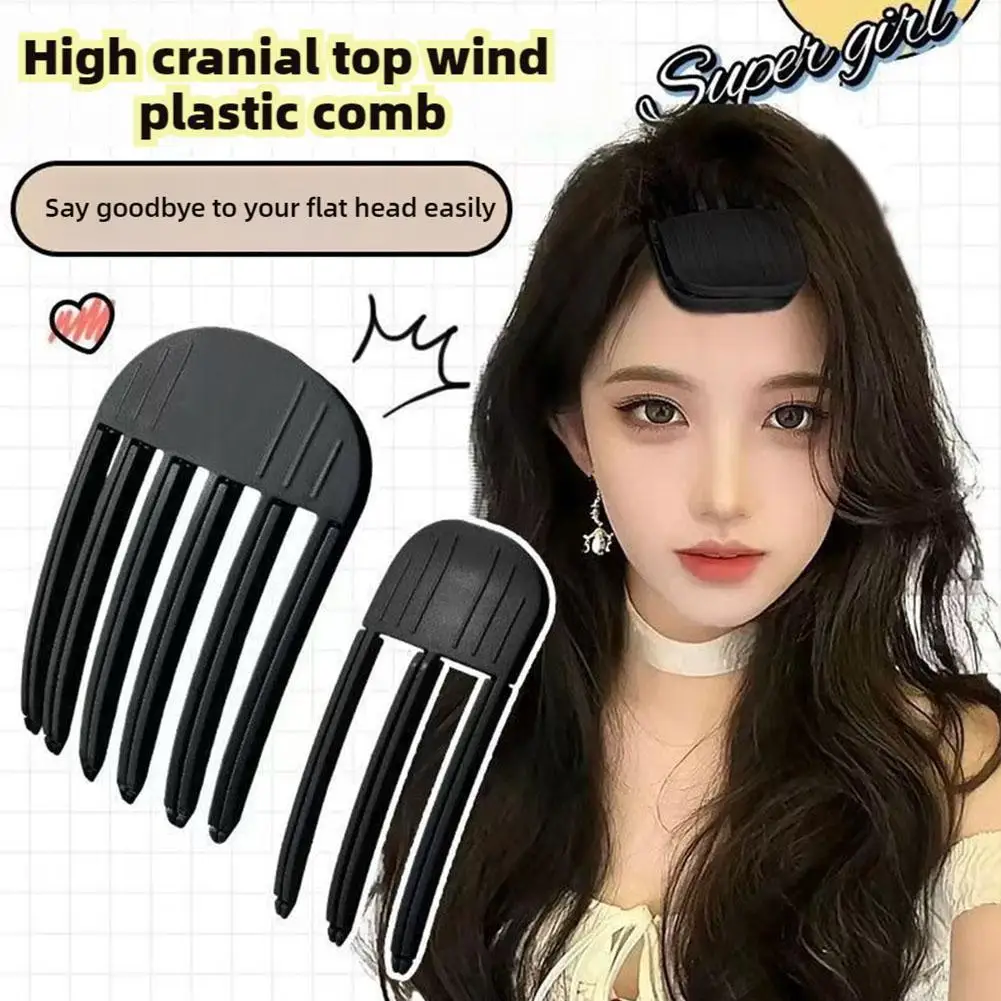 Naturally Fluffy Hair Roots Clips Combs Lazy Hair Top Styling Curling Barrel Portable Korean Wind Sculpting Comb Fluffy Hairpin