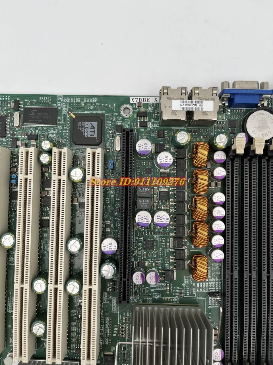 X7DBE-X للوحة Server Supermicro PCI-X Xeon ثنائية النواة Blackford