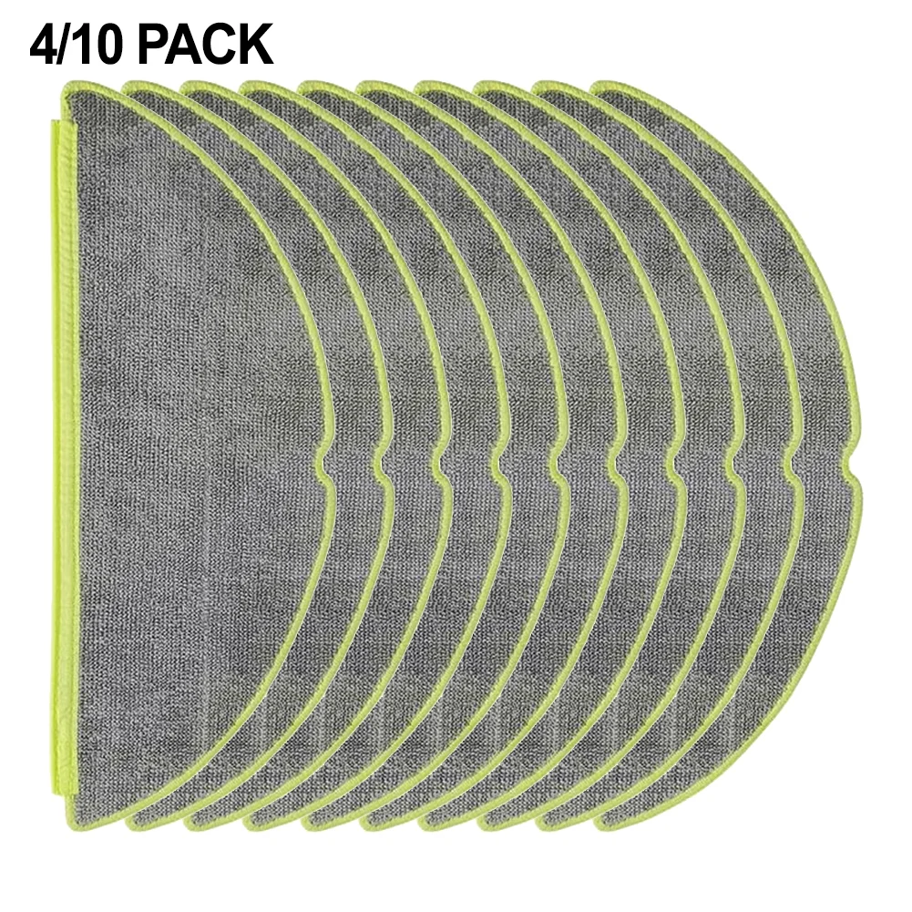 Robot Vacuum Accessory Mop Cloth Kit Easy Installation Process Easy Installation Mop Cloth As Shown For DustCompactor