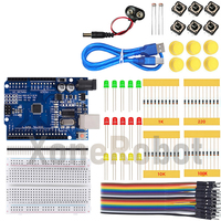 Starter Kit For UNO R3 Mini Breadboard LED Jumper Wire Button For Arduino Diy Kit School Education Lab