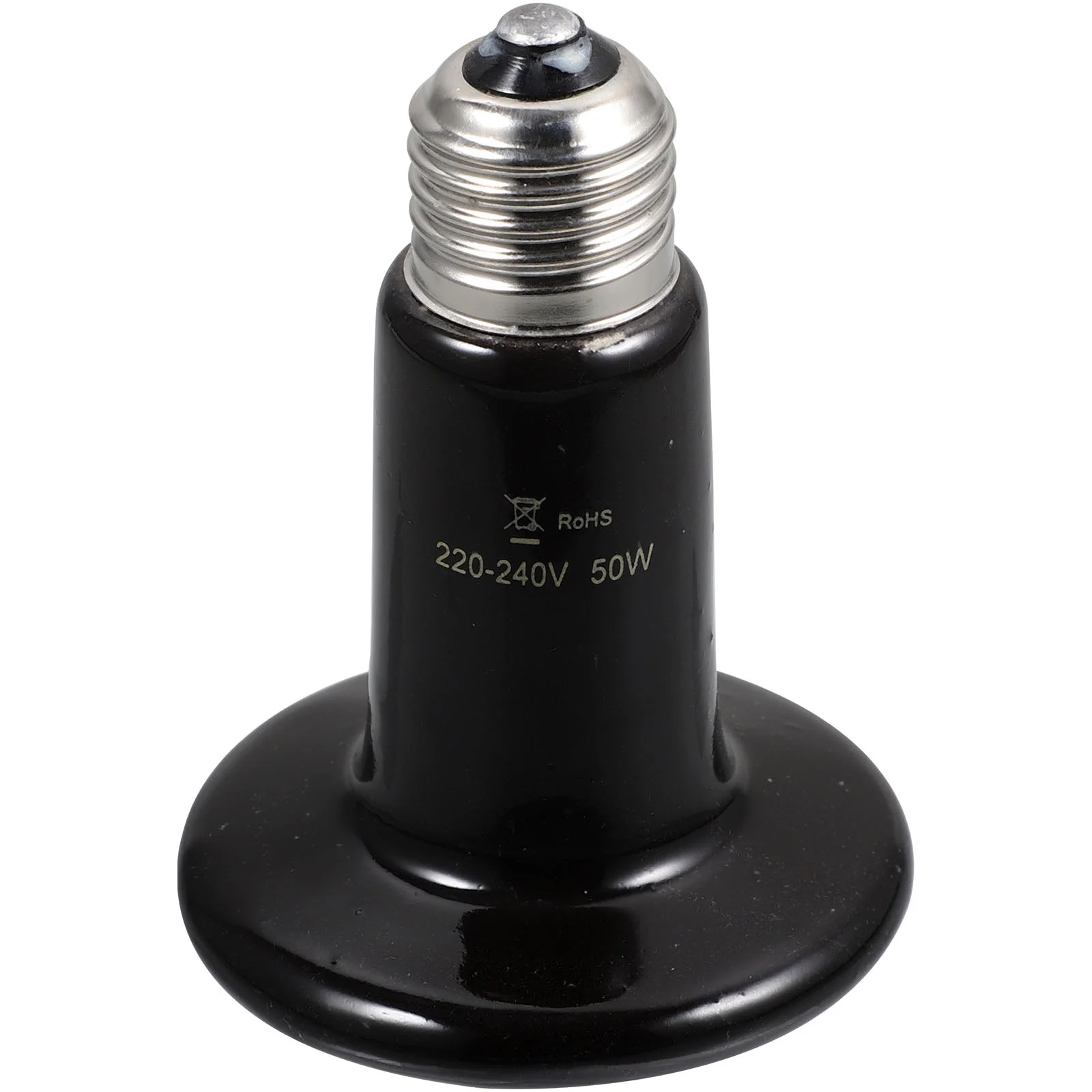 

50W Ceramic Reptile Heating Emitter Heat Light Efficient Heating Lamp for Lizard Snake Aquarium Reptile Heat Light