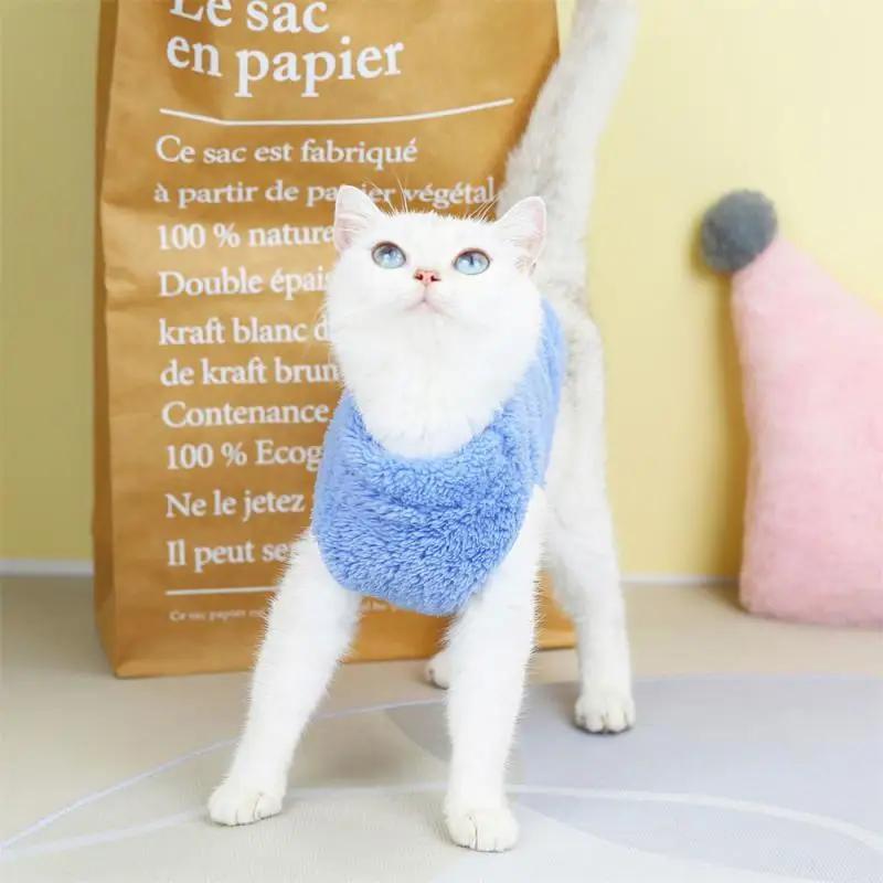 Soft Wool Cat And Dog Clothing Warmth Your Pet From The Cold Durable Best Seller Easy To Wear High Demand Warm Clothes