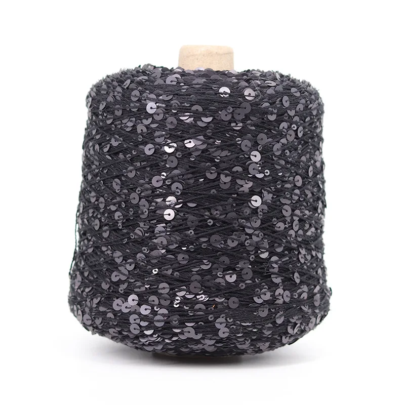 50 g/Knäuel, 49 Farben, goldenes Silber-Paillettengarn, glitzernde Glitzerfäden, Stricken, Lurex, Häkeln, Pullover, Basteln, DIY-Tasche – Detail 10