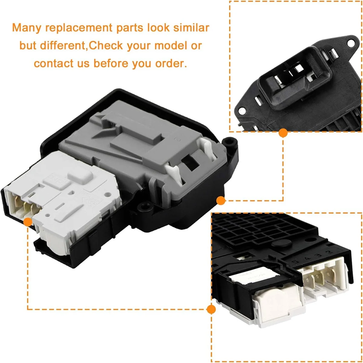 

EBF61315802 Washer Door Lock Switch Assembly for L.G Front-Load Washers & 796-Series Washing Machine