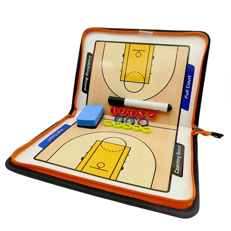 

Free shipping Coach board Basketball full court foldable with zipper