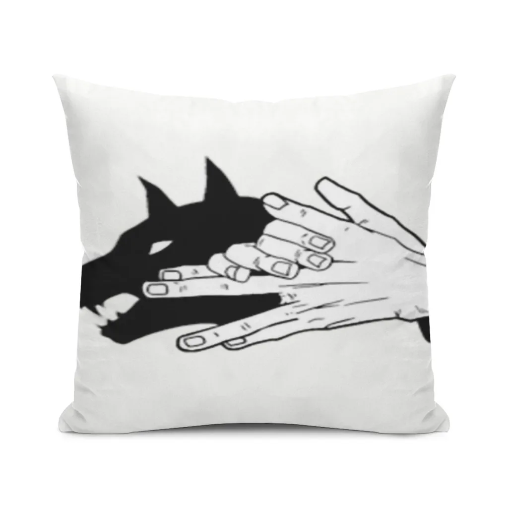 

Divine Dogs (black) Jujutsu Perfect Gift anime Cushion Office Classroom Chair Cushion Couch Pillow Bedroom Floor Winter Thick