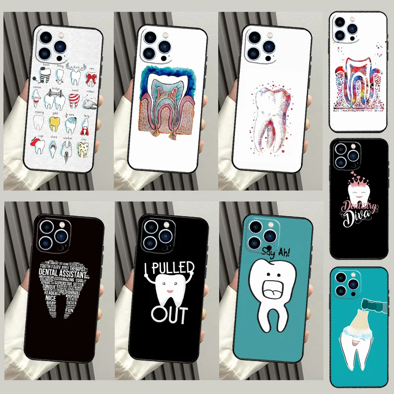 Dental Definitions Tooth Case For Samsung Galaxy S26 Ultra S20 S21 FE S22 S23 S24 Ultra S25 Plus S26 FE Phone Cover