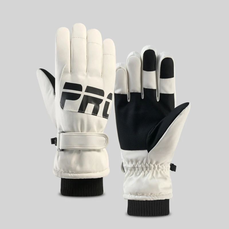 Waterproof, anti-skid, windproof, shockproof and warm skiing gloves, suitable for touch screens, snowboards, bicycles, sports, a