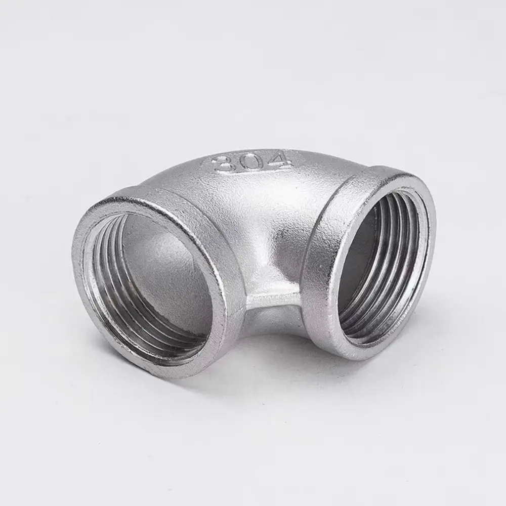 304 Stainless Steel Elbow Fittings 90 Degree 1/8