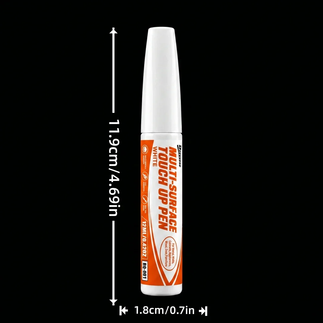 Multi-Function Car Paint Scratch Repair Pen White Interior Ink Tire Wheel Marker Permanent Touch Up Paint Pen