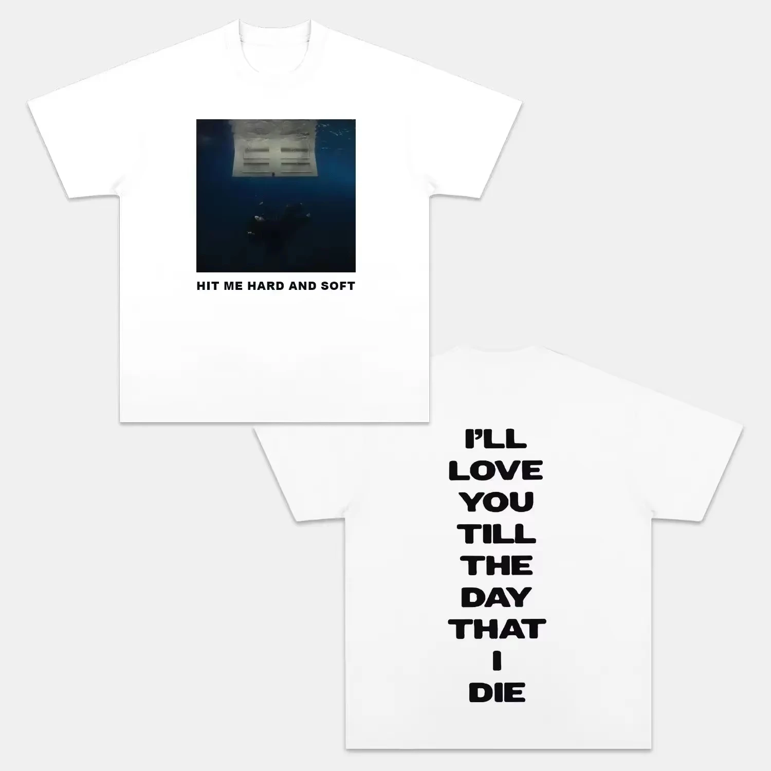 Billie Eilish Vintage Pop Music Artist Graphic Tee Cotton Mens Womens T-Shirt Summer Streetwear
