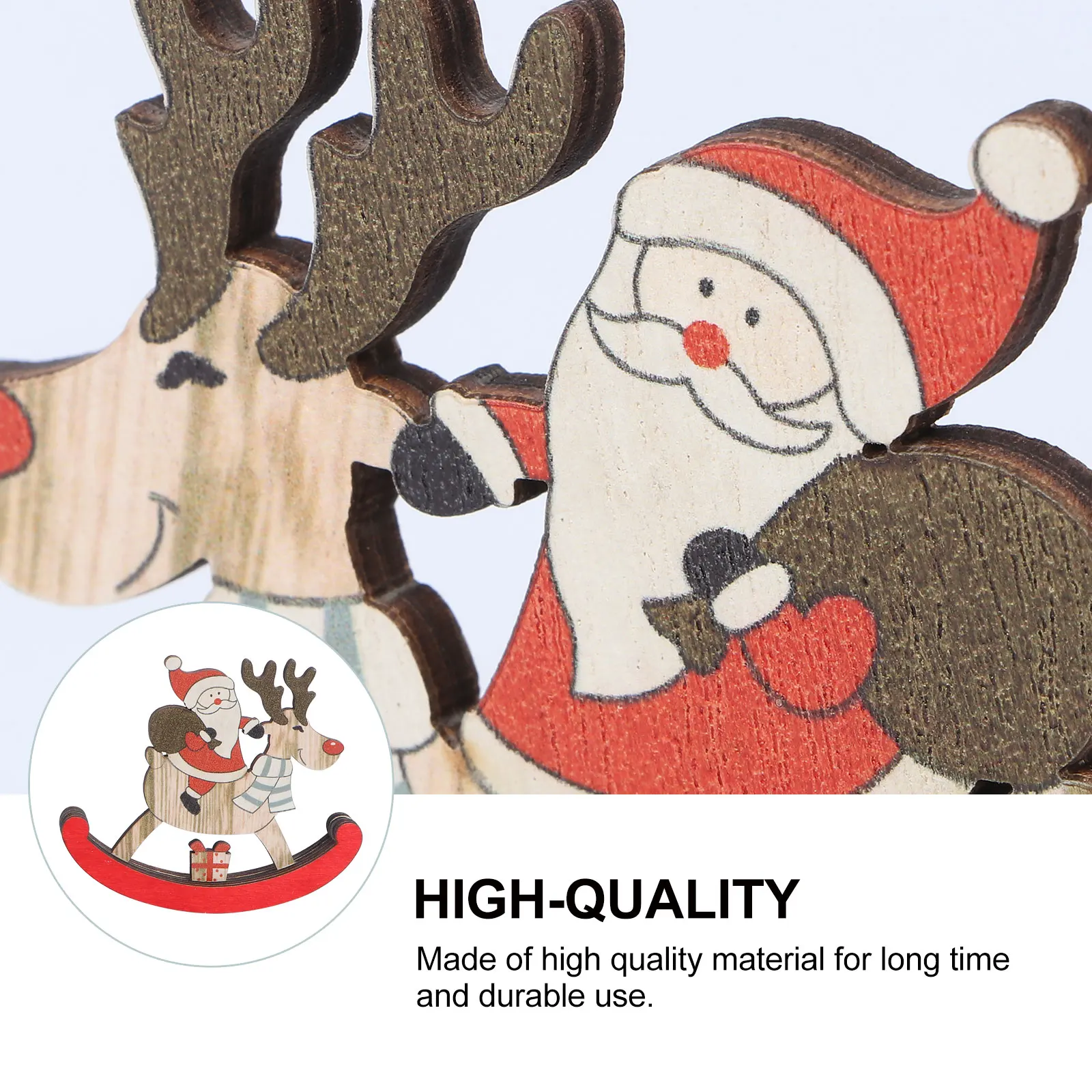 

2pcs Rocking Horse Christmas naments Desktop Decor Bedroom Living Room Christmas Decor Rocking Horse Xmas Party Gifts