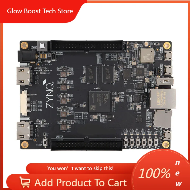 

NYEducational Development Kit FPGA Demo Board Python+ZYNQ7000 XC7Z020 with JTAG Programmer Ethernet WiFi Bluetooth HDMI-compatib