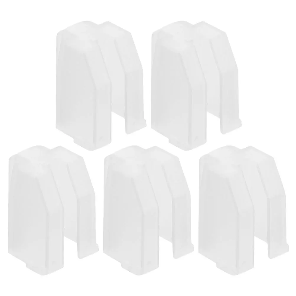 5Pcs Record Player Stylus Protector Needle Covers Lightweight Plastic Turntable Stylus Replacement Covers Dustproof