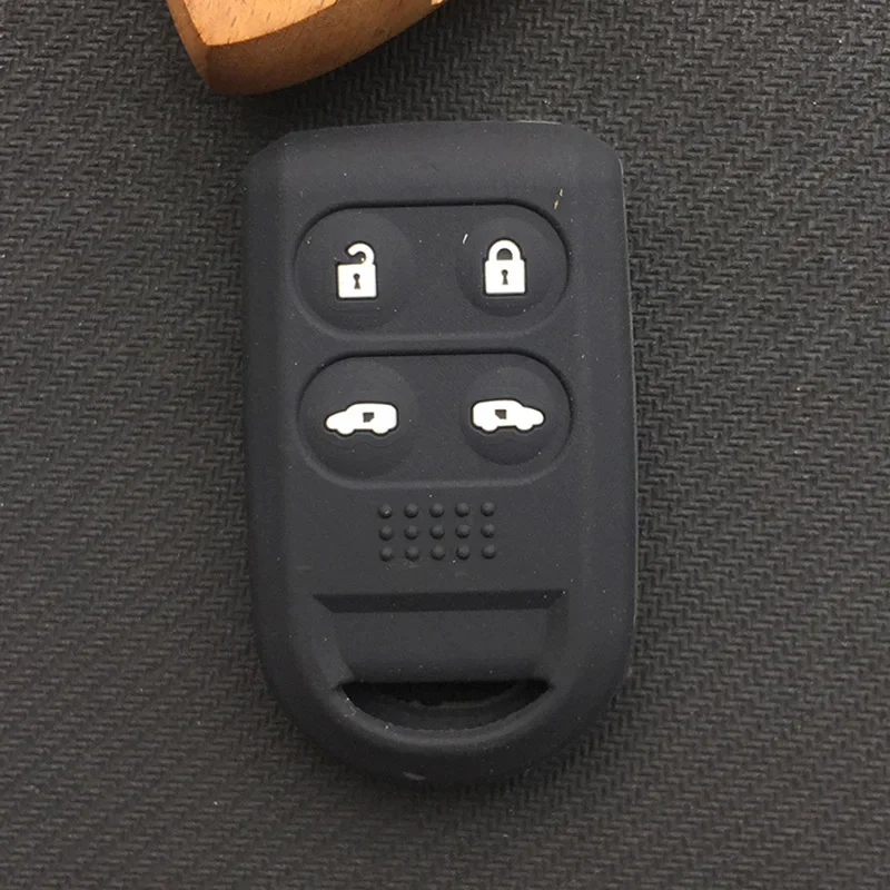 silicone rubber key cover case shell protector for Honda Odyssey 2005-2010 Stepwgn 4 6button key