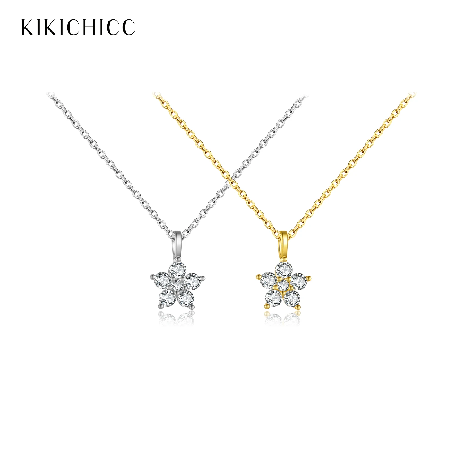 

KIKICHICC Women 925 Sterling Silver CZ Zircon Star Pendant Necklace 2025 Fine Fashion Luxury Anniversary Wedding Gift Jewelry