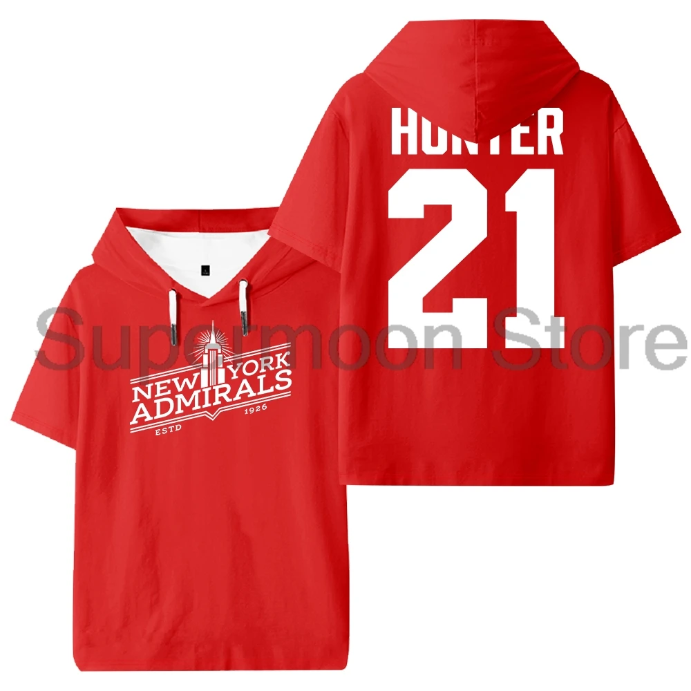 Heated Rivalry Scott Hunter Hooded T-shirt Unisex Short Sleeve Sportwear Tee Women Men Outdoor Streetwear Tops