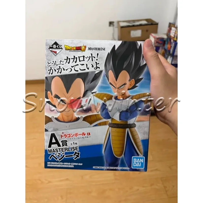 В наличии: 100% оригинальная фигурка Bandai Ichiban Kuji Ultimate Battle Super Showdown Vegeta Goku, коллекционная модель.