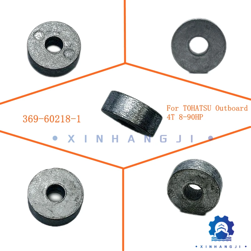 

369-60218-1 Anode For TOHATSU Outboard 4-stroke 8/9.8/9.9/15/18 /20/25/30/75/90HP ，369602181，369-60218