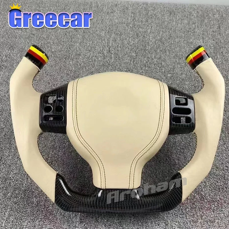 

Customized Pilot Carbon Fiber Steering Wheel Replacement For Nissan Sylphy Versa Tiida 2004 2005 2006 2007 2008 2009 2010 2011