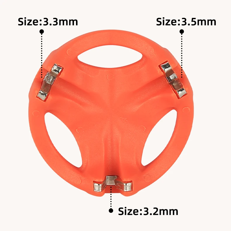 SUPER B Fahrrad Speichen Nippel Schlüssel 3/4/6 Weg Nut Fahrrad Felge Teller Spanner Stahl Reparatur Werkzeug Speichen Schlüssel – Detail 6
