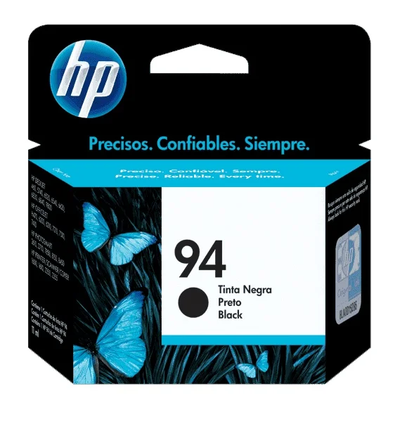 CARTUCHO DE TINTA HP 94 (C8765WL) PRETO 480PG ORIGINAL 11ML