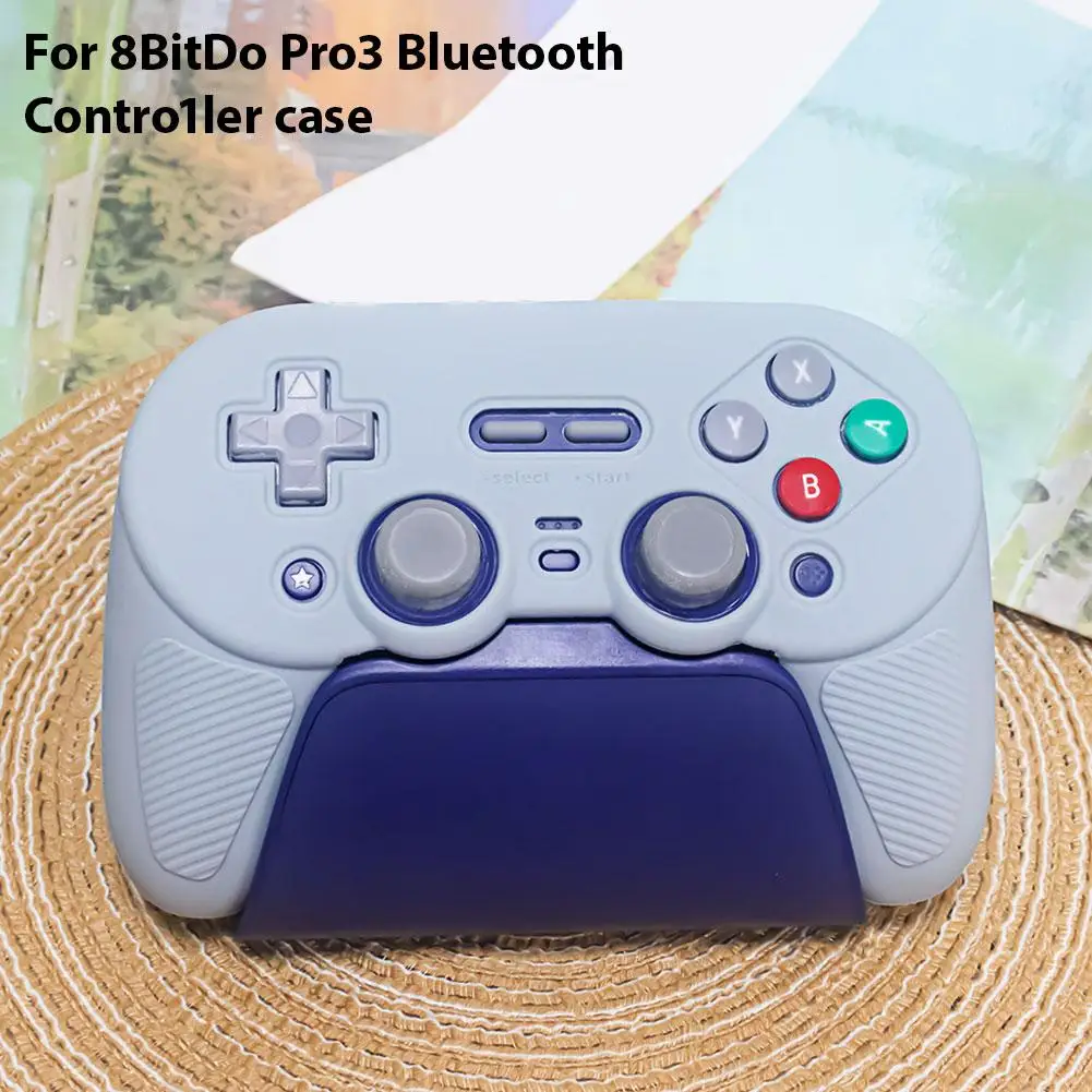 Protective Case for 8BitDo Pro 3 Bluetooth Controller, Full Cover Shell for Wireless Gamepad, Shockproof Anti-Scratch Cover X4W6