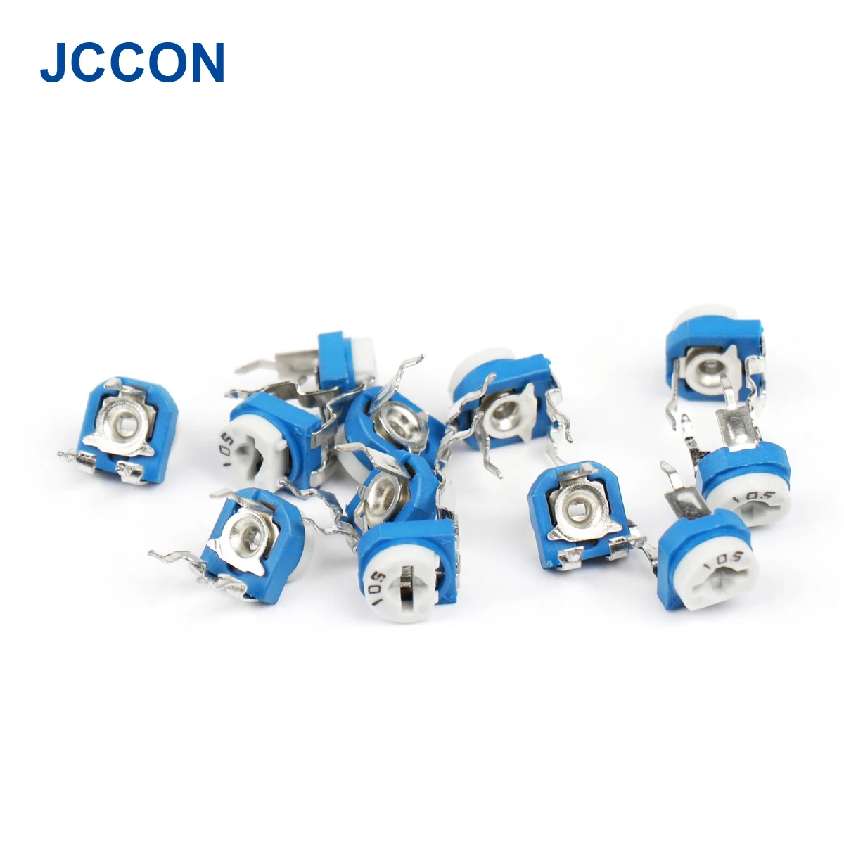 RM063 Vertical Trimpot Resistor Kit 65Pcs 13 Values 100Ω-1MΩ Adjustable for Circuit Board Repair