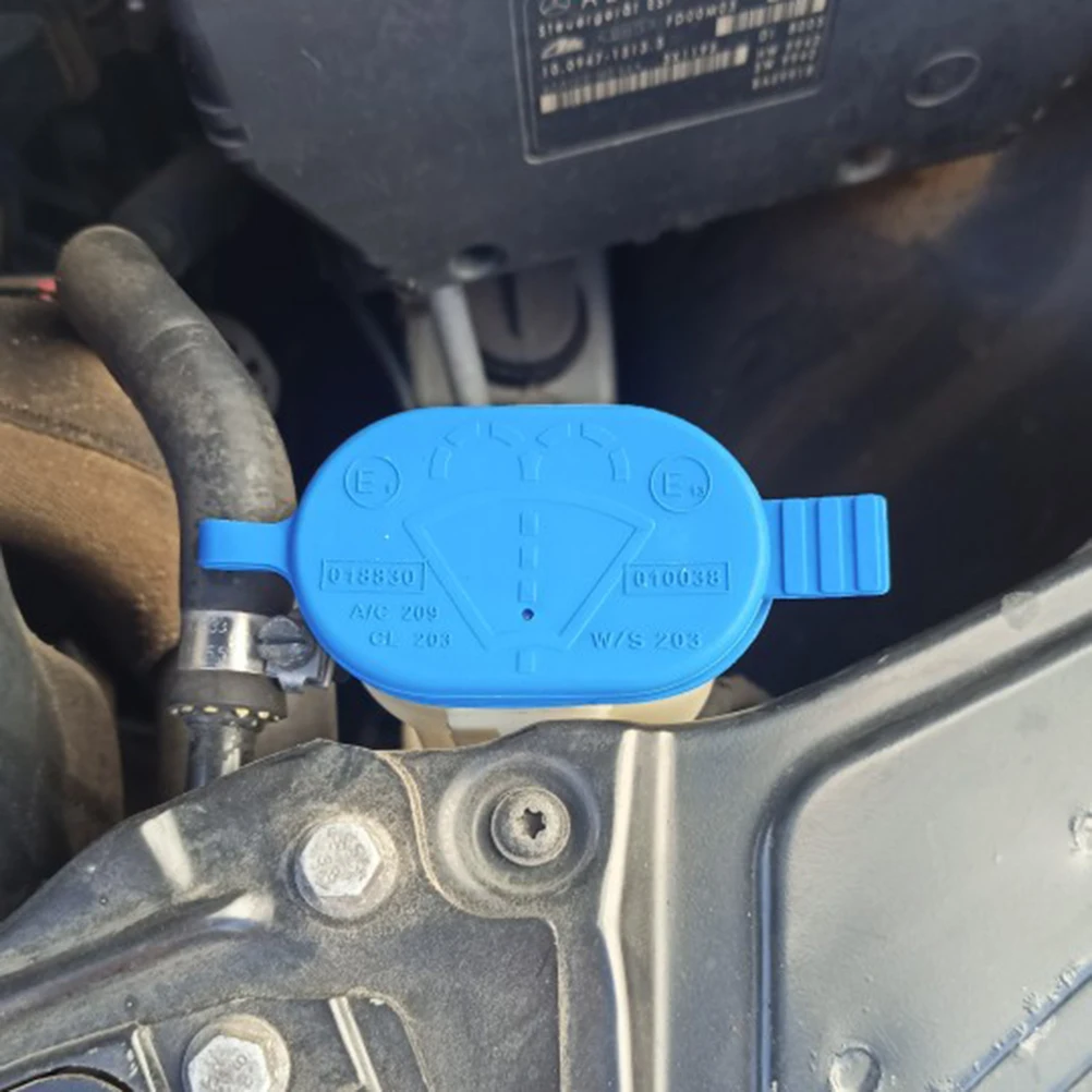 Windscreen Wiper Washer Fluid Reservoir Bottle Lid Cap Cover For Ford Focus MK1 Transit MK3 Connect Street Ka Series Blue Cap