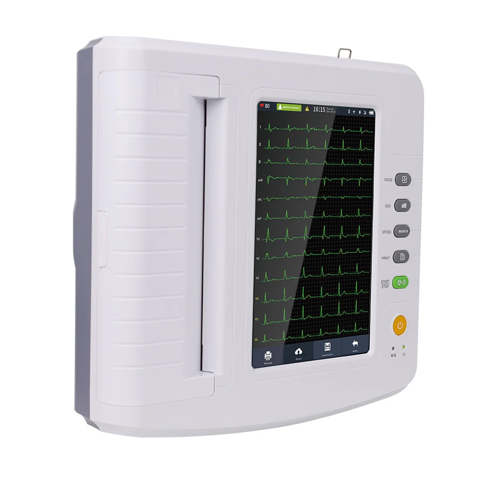 

Электрокардиограф CONTEC ECG1212G 12-канальный сенсорный экран ЭКГ