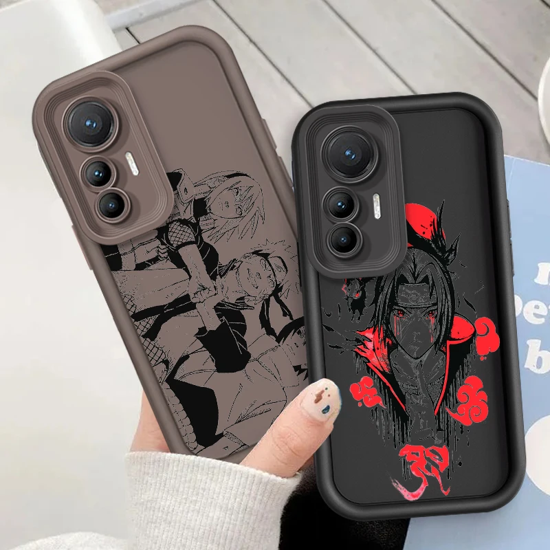 Anime Naruto Fashion Cool Cute Eye Ladder For Xiaomi MI 14 12T 11 Lite Poco M3 X5 X4 F5 F4 F3 F2 GT Pro 5G Back Phone Case