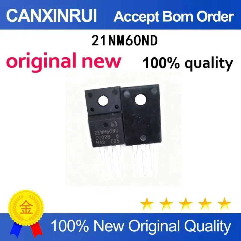 

(5-100 Pieces) STF21NM60ND 21NM60ND 17A 650V brand new original field-effect transistor TO-220F