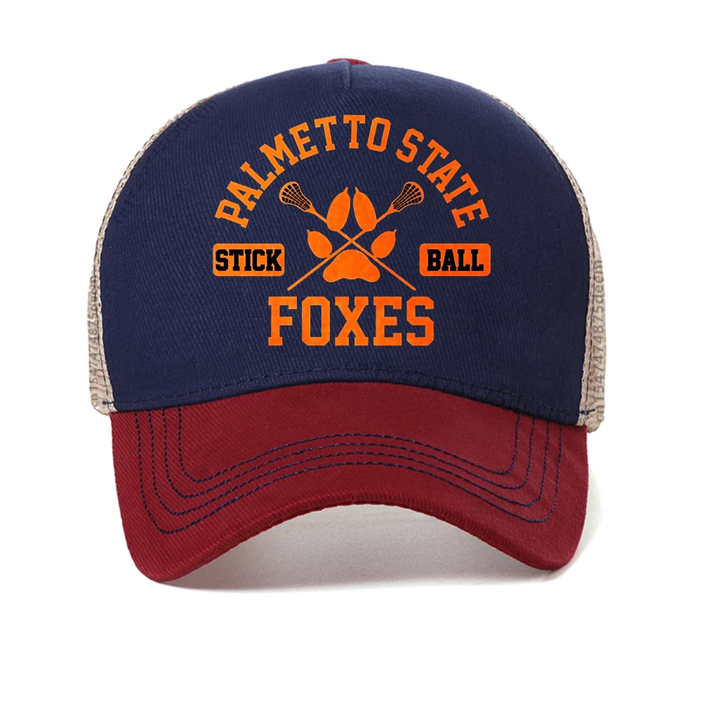 

The Foxhole Court Palmetto State Foxes Women baseball cap Cosplay Member WILDS JOSTEN caps for Men Summer mesh Snapback hat