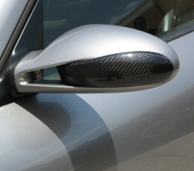 

Накладка на зеркало из настоящего углеродного волокна, 1 пара для Porsche 911 997 987 2005-2011