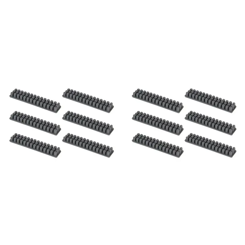 

12X Nozzles Cleaner Brush For Bambu Lab Wiper Silicone Brush Hotbed Mounted Scrubbers Cleaning Tool 3D Printer For A1