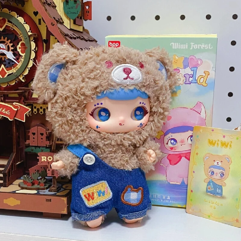 صندوق أعمى Wiwi سلسلة العالم الداخلي أفخم أفخم صندوق أعمى لطيف فتاة Wiwi دمية سطح المكتب زخرفة Diy بها بنفسك ملابس دمى فتاة لعبة ممتعة الهدايا