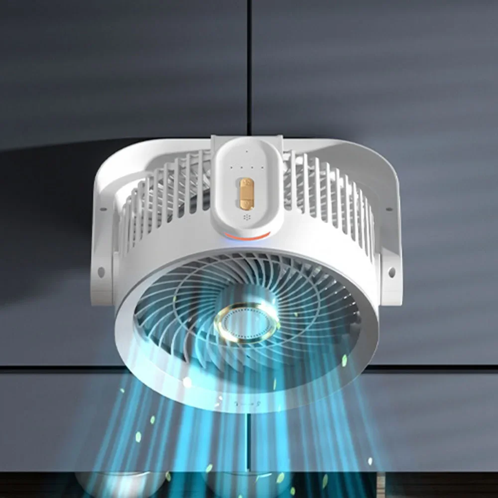 Multifunctional Electric Fan Circulator Wireless Bluetooth-compatible Voice Home Quiet Desktop Wall Ceiling Fan Air Cooler