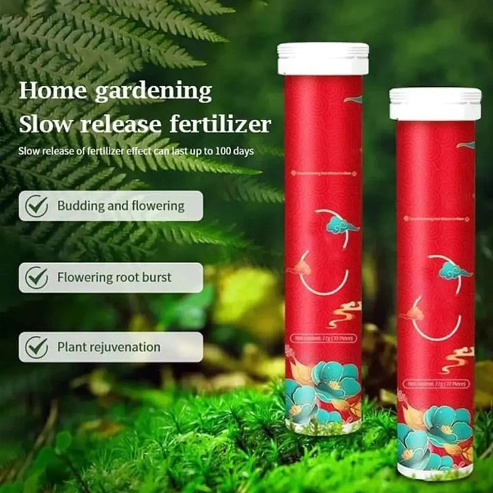 Phosphorus Organic Fertilizer Potassium Growth Plant Nutrition Tablets Speed Up Slow-Release Tablet Plants Potted