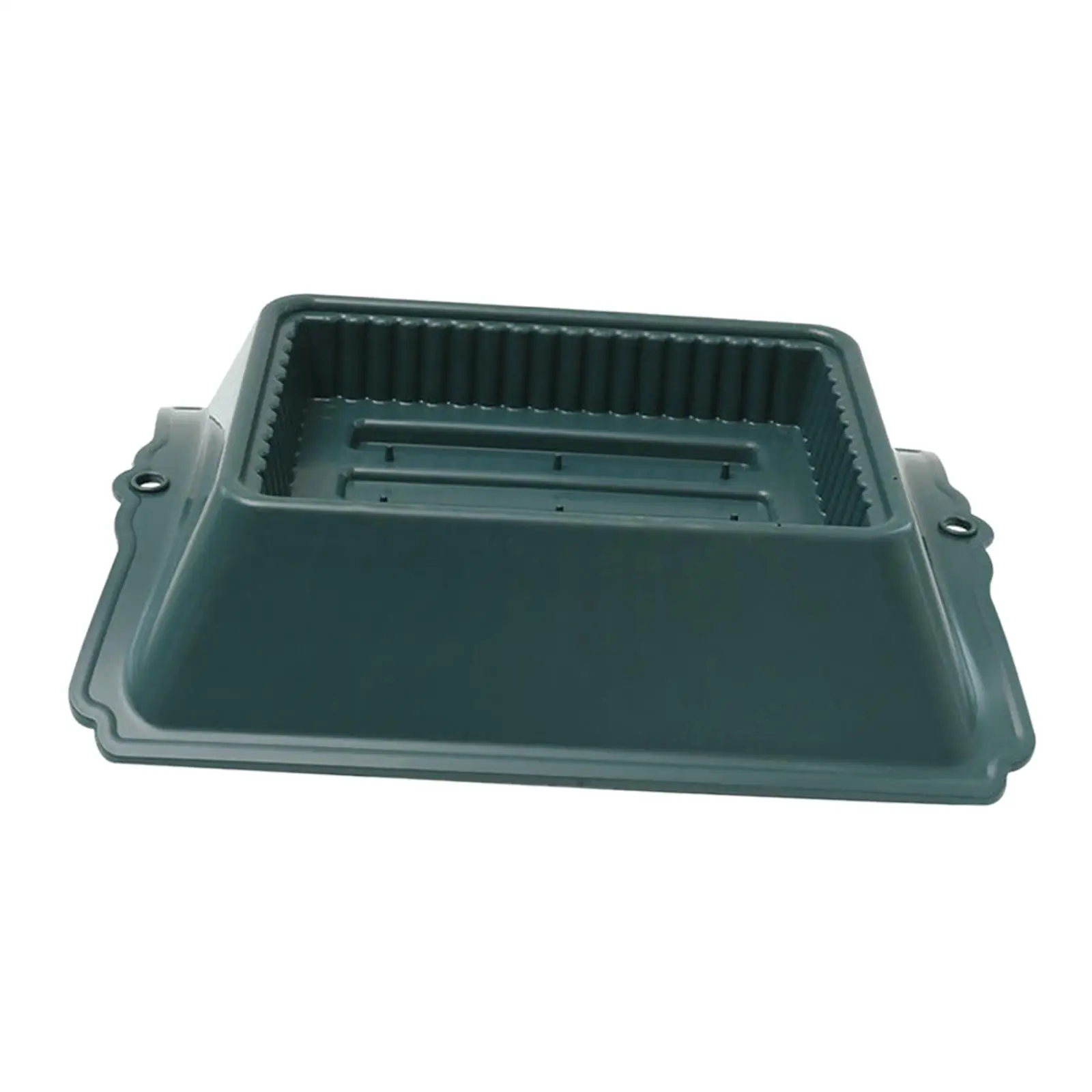 Floral Casket Saddle Multifunction Portable Grave Vase Gardening Seedling Trays for Flower Arrangement Headstones Lawn Garden