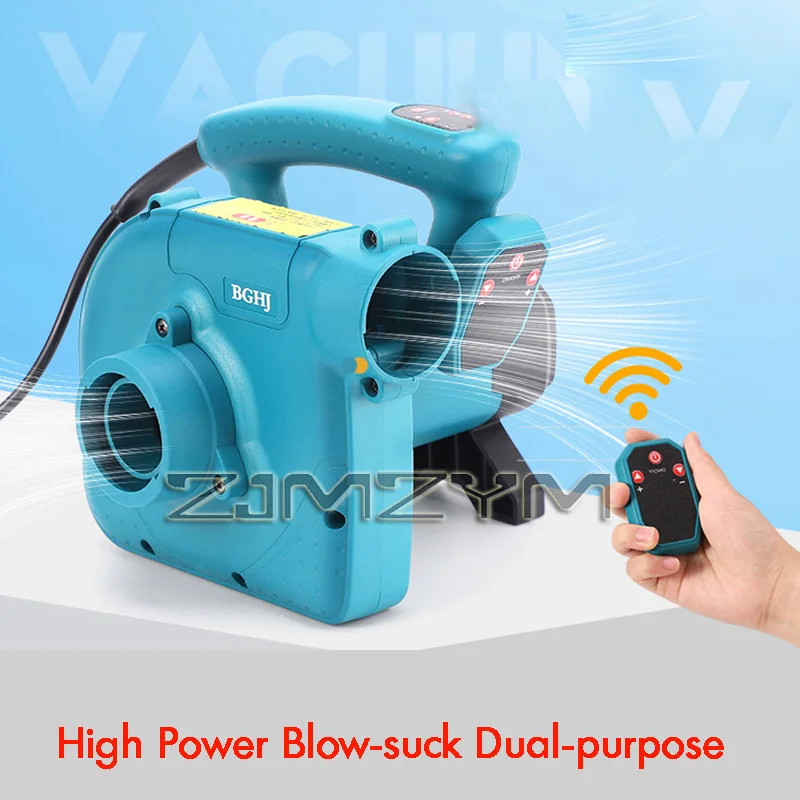 1280 Industrial-grade High-power Slotting Machine Dust Collector Blower Wall Grinder Vacuum Cleaner Blower Dual-use Woodworking