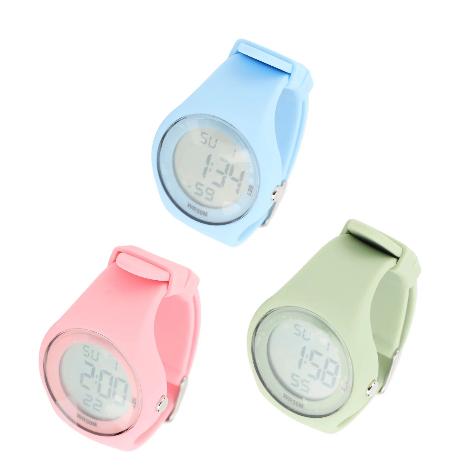 

Детские цифровые часы, водонепроницаемые, с EL-подсветкой, противоударные, детские наручные часы с хронографом для мальчиков и девочек от 5 до 15 лет
