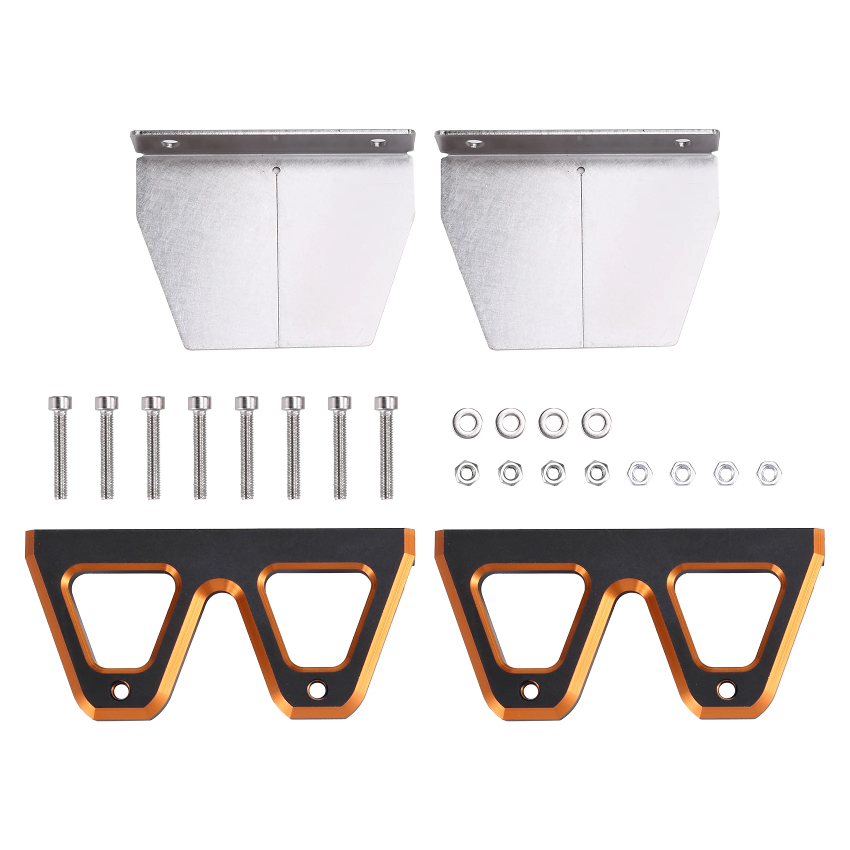 New!2Pcs Metal Trim Tabs Wave Balance Flaps Water Pressure Plate For RC Racing Boat O/V Yacht MONO