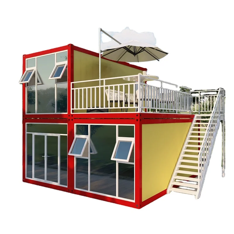 Luxury Portable Prefabricated Expandable Modular Steel Container House Modern Durable Quality Villa Application Low Price